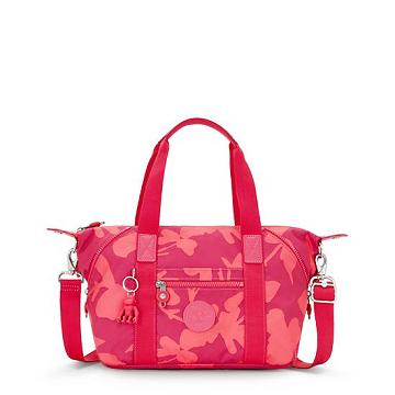 Kipling Art Mini Printed Skuldertasker Lyserød | DK 1384KO